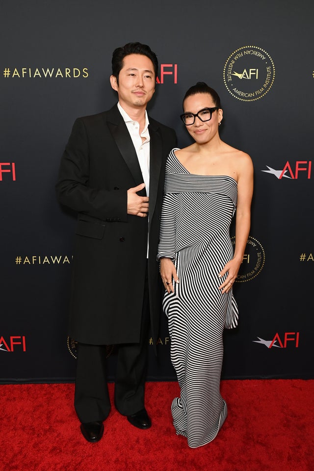 Steven Yeun and Ali Wong 