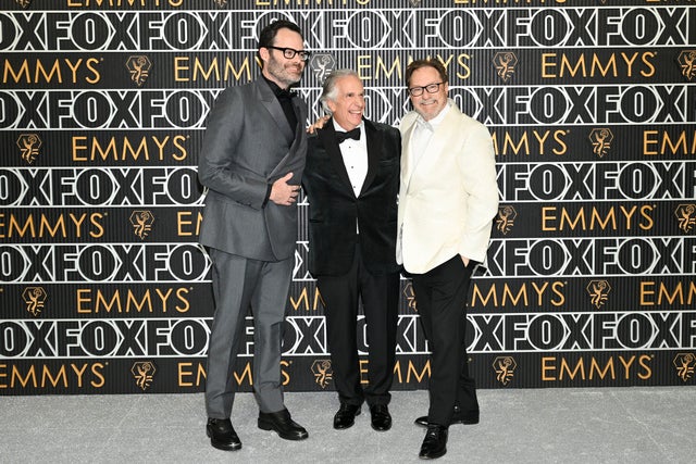 Bill Hader, Henry Winkler and Stephen Root