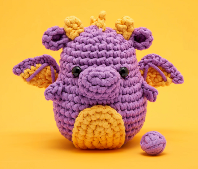 Woobles Dragon Crochet Kit