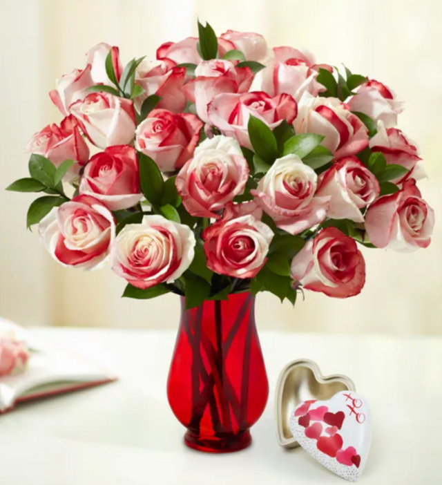 Valentine’s Day Kaleidoscope Roses