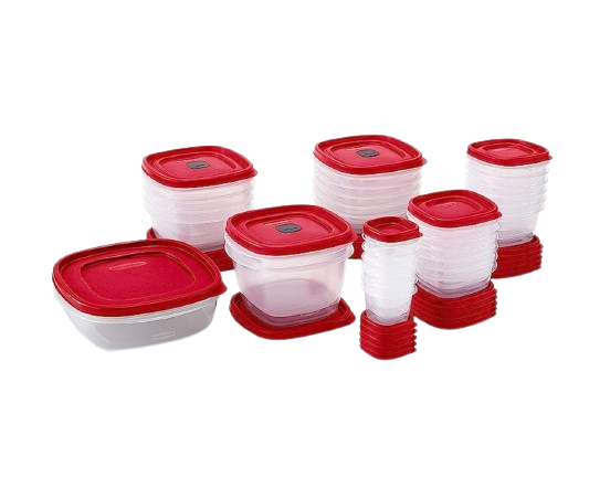 Rubbermaid 60-Piece Food Storage Containers with Lids