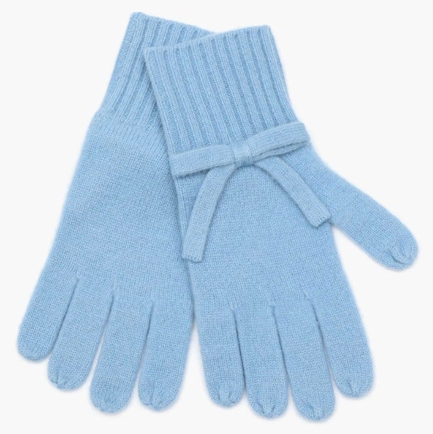 Kate Spade New York Bow Detail Wool Gloves