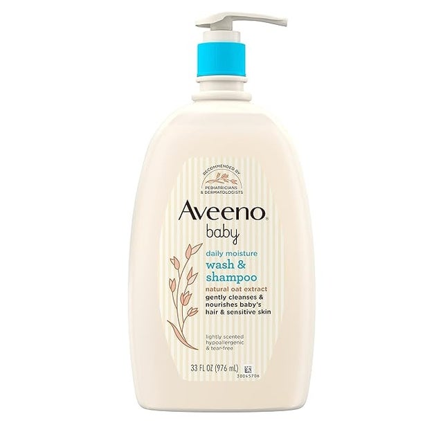 Aveeno Baby Gentle Bath Wash and Shampoo