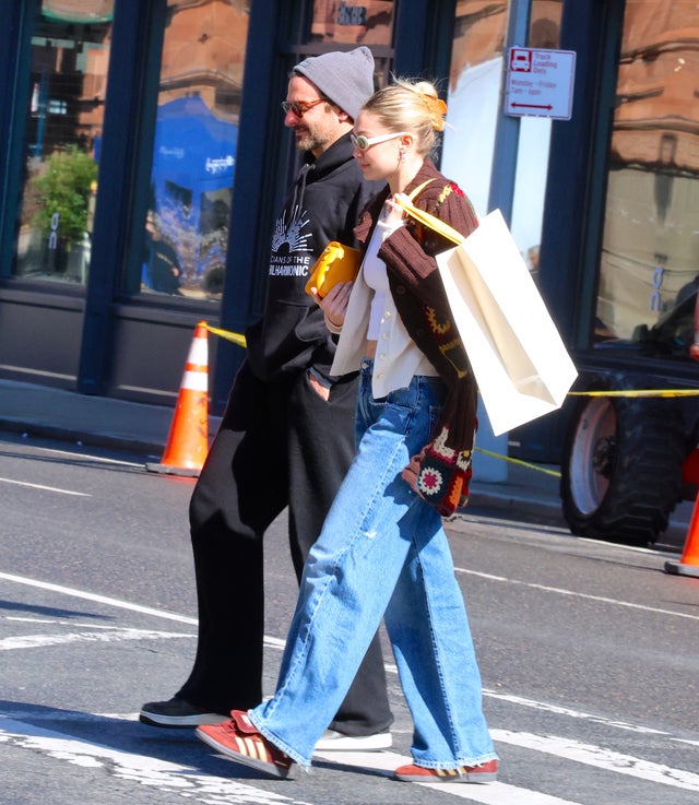 Bradley Cooper and Gigi Hadid in New York City