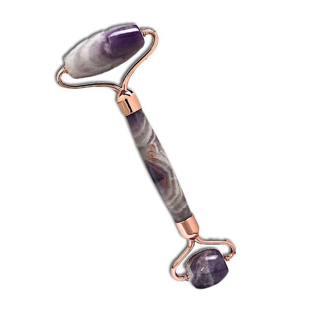 Celestial Silk Amethyst Face Roller