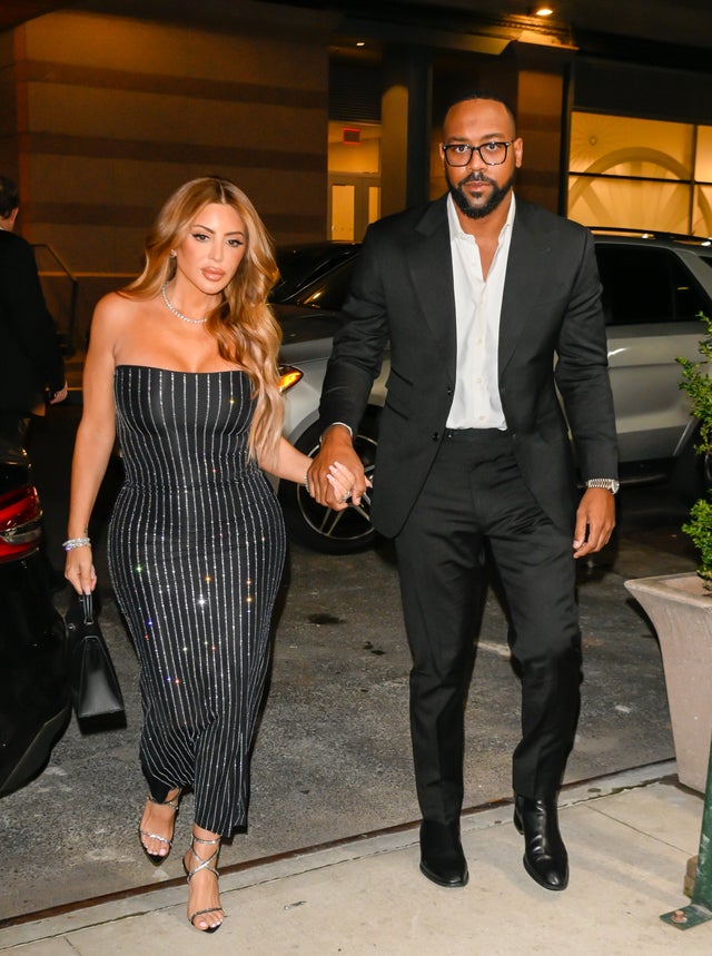 Larsa Pippen and Marcus Jordan