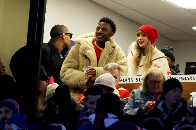 Jerrod Carmichael and Taylor Swift