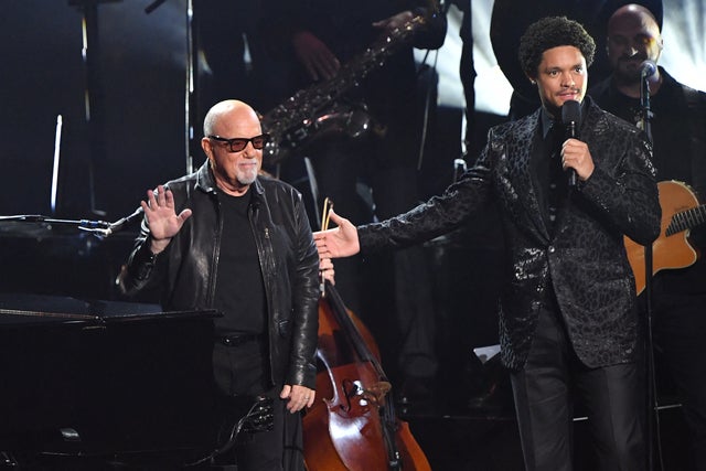 Billy Joel and Trevor Noah