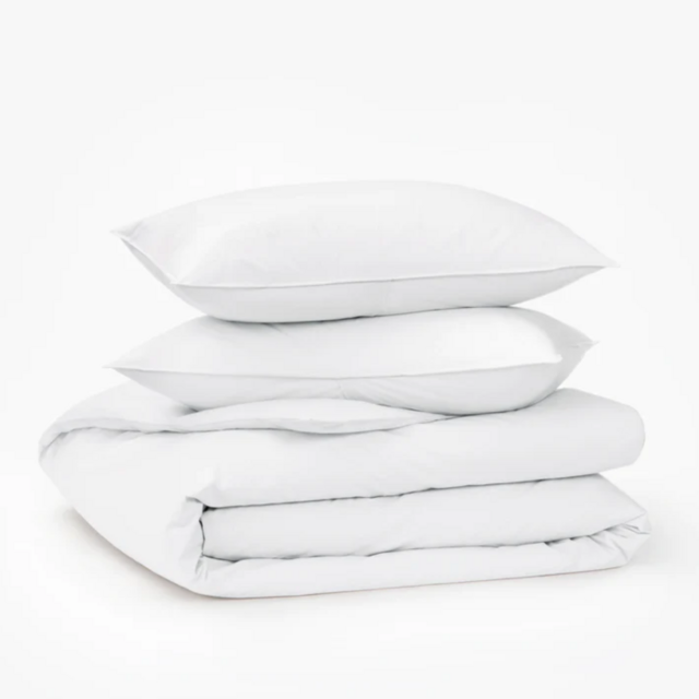 Percale Duvet Cover Set (Full/Queen)