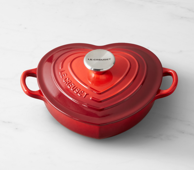 Le Creuset Enameled Cast Iron Shallow Heart