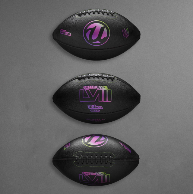 Wilson x Usher Super Bowl LVIII Collab Football