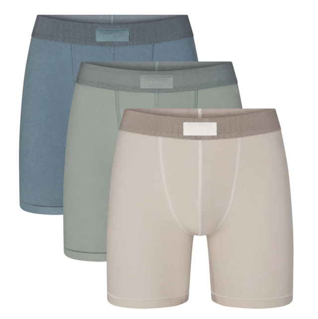 SKIMS Cotton Men's 5" Boxer Brief (3 Pack)