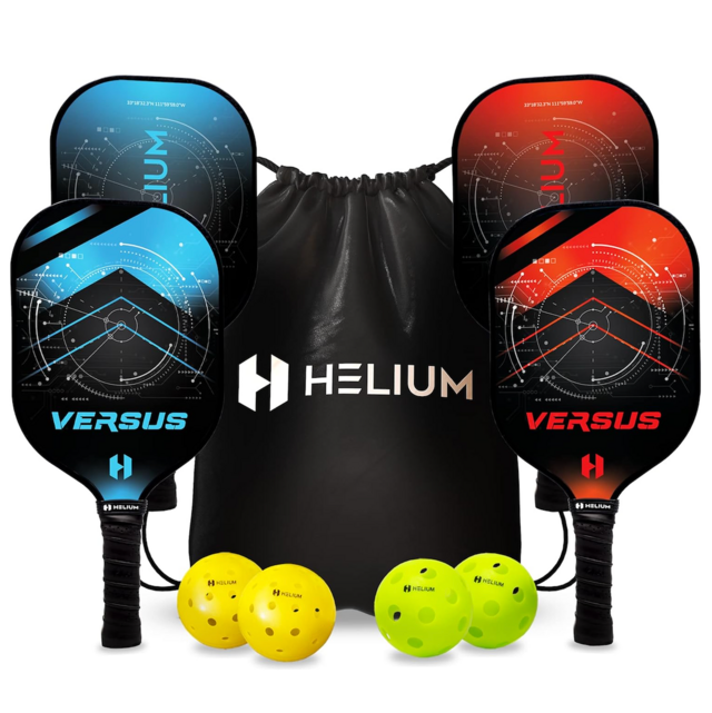 Helium Pickleball Paddles Set of 4