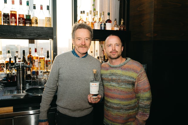 Aaron Paul and Bryan Cranston