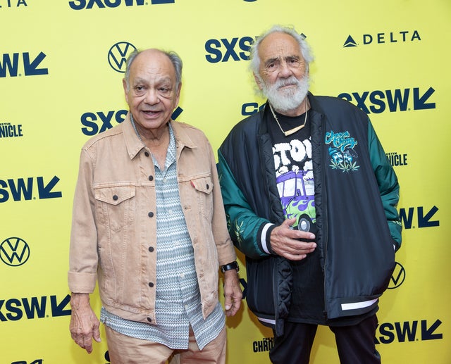 Cheech Marin and Tommy Chong