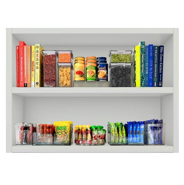 The Home Edit 17-Piece Pantry Edit: Clear Plastic Storage System