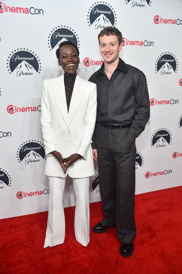 Lupita Nyong'o and Joseph Quinn