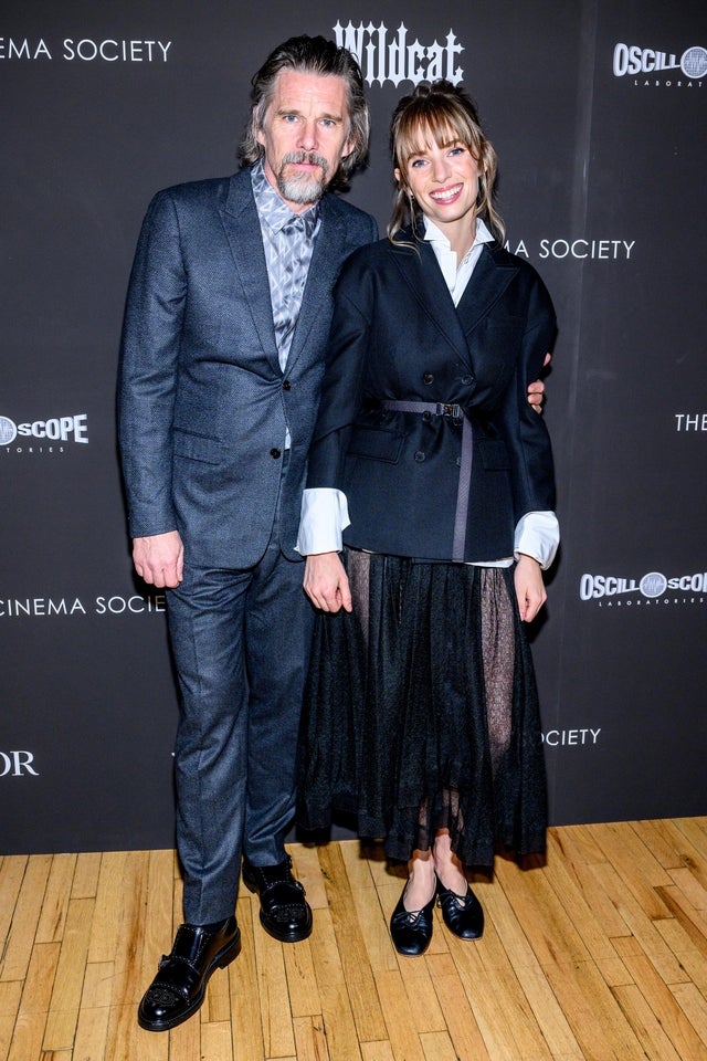 Ethan Hawke and Maya Hawke