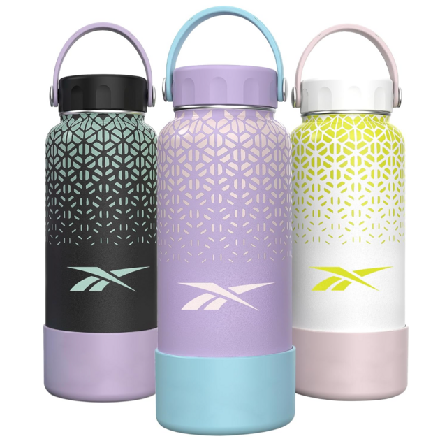 Reebok Stainless Steel Wide Mouth Water Bottle