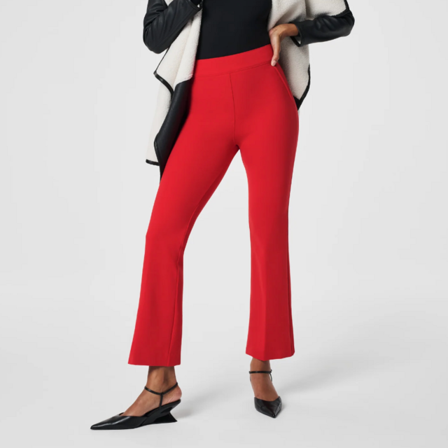 The Perfect Pant, Kick Flare - Spanx True Red