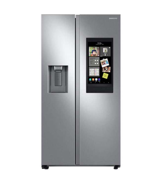 26.7 cu. ft. Large Capacity Side-by-Side Refrigerator with Touch Screen Family Hub