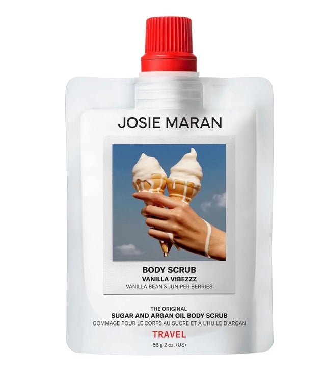 Josie Maran Argan Oil + Sugar Balm Refillable Exfoliating Body Scrub