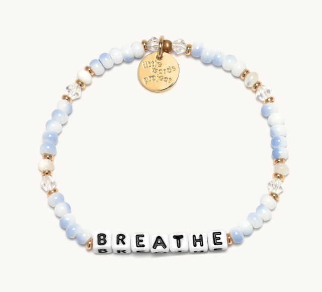 Little Words Project Breathe Bracelet