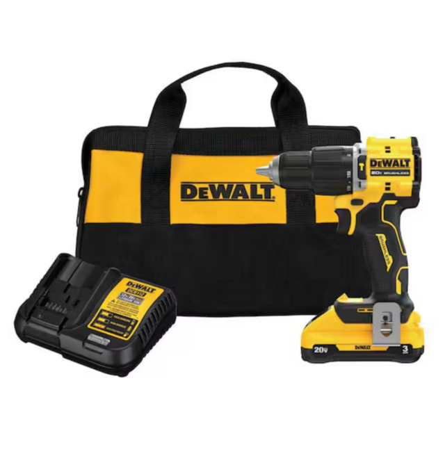 DeWalt Atomic 20-Volt Lithium-Ion Cordless Compact Hammer Drill