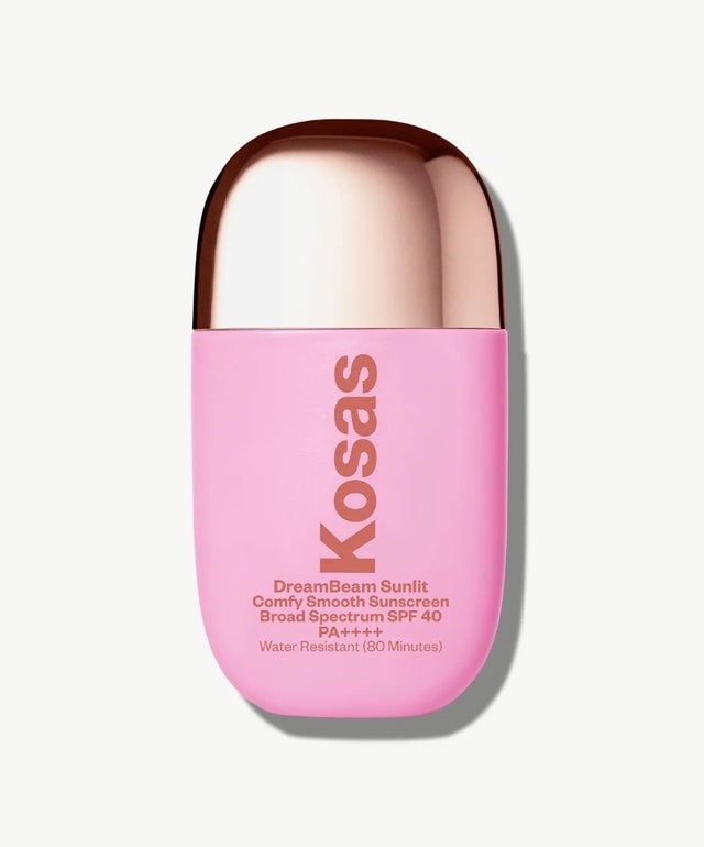 Kosas DreamBeam Silicone-Free Mineral Sunscreen SPF 40 with Ceramides and Peptides