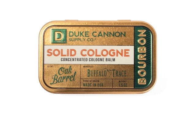 Duke Cannon Solid Cologne - Bourbon