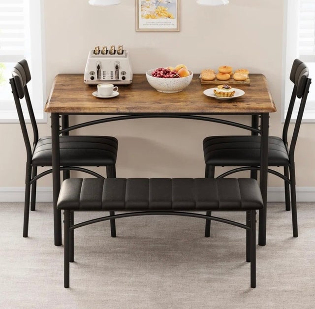 Komuda 4 Piece Dining Set