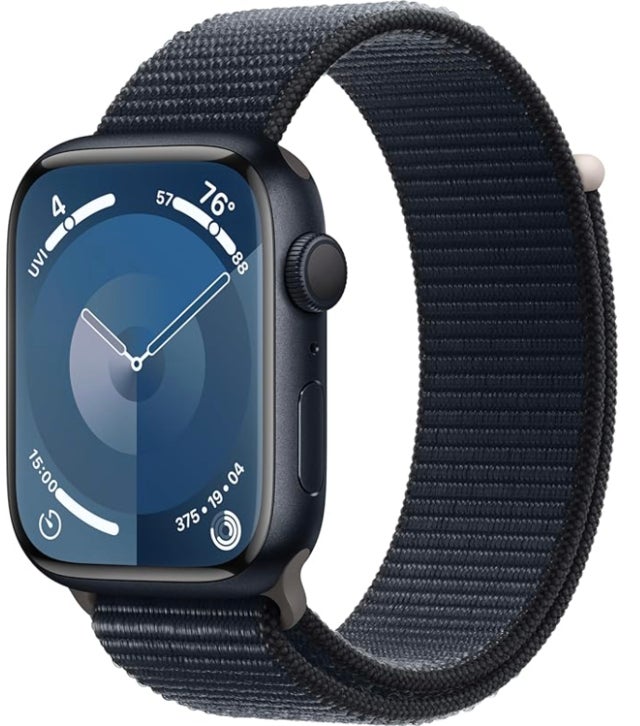 Apple Watch Series 9, 45mm (GPS ) with Midnight Aluminum Case