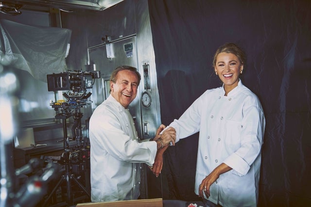 Blake Lively and Daniel Boulud