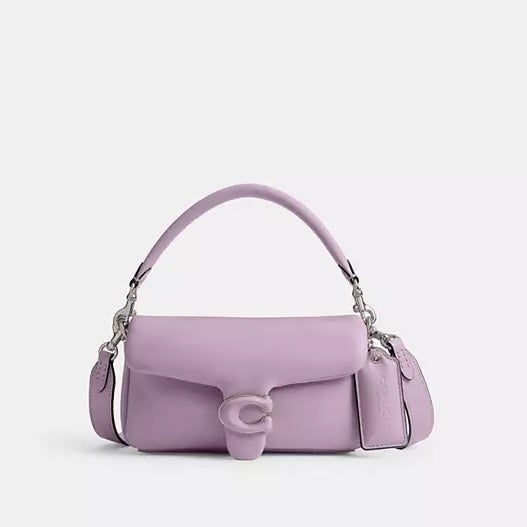 Pillow Tabby Shoulder Bag 20 in Soft Purple