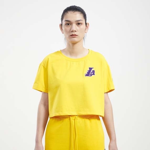 Pro Standard Women's Lakers Boxy T-Shirt