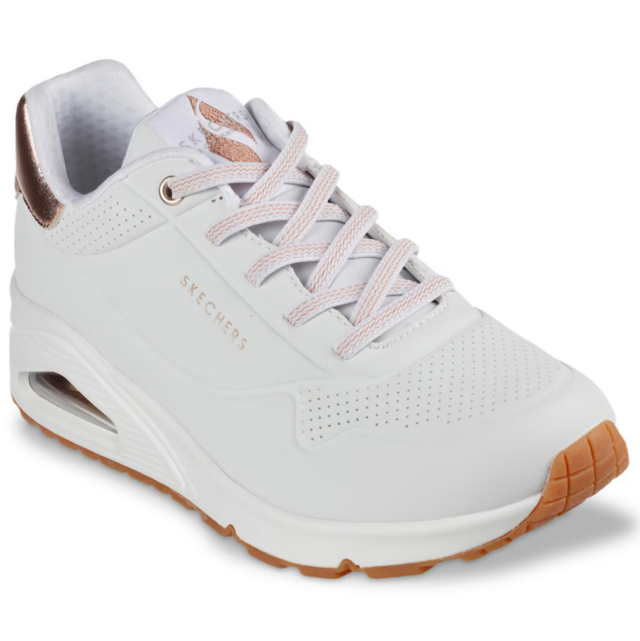 Skechers Uno Shimmer Away Sneaker 