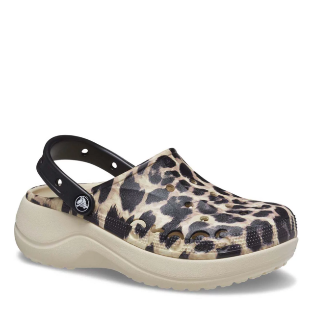 Crocs Women's Baya Platform Print Clogs