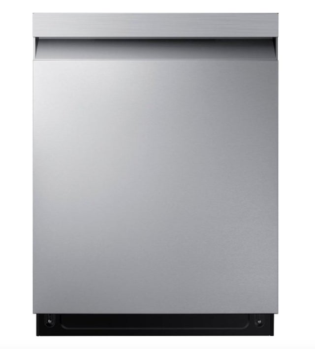 Samsung - 24" Top-Control Smart Built-In Stainless Steel Tub Dishwasher with Storm Wash