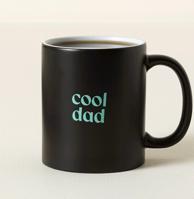 Uncommon Goods Mostly Cool (Sometimes Hot) Dad Color Change Mug