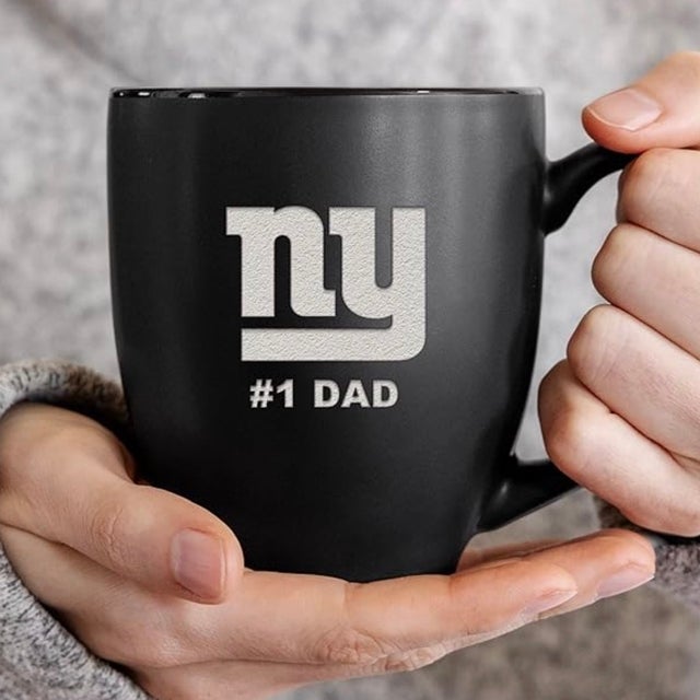 Rico Industries - NFL Football Mug with Number One Dad
