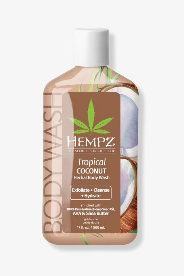 Hempz Limited-Edition Tropical Coconut Herbal Body Wash