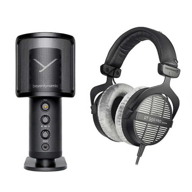 Beyerdynamic DT 990 Pro Studio Headphones with Microphone