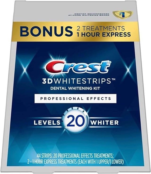 Crest 3D Whitestrips, Professional Effects, 44 Strips