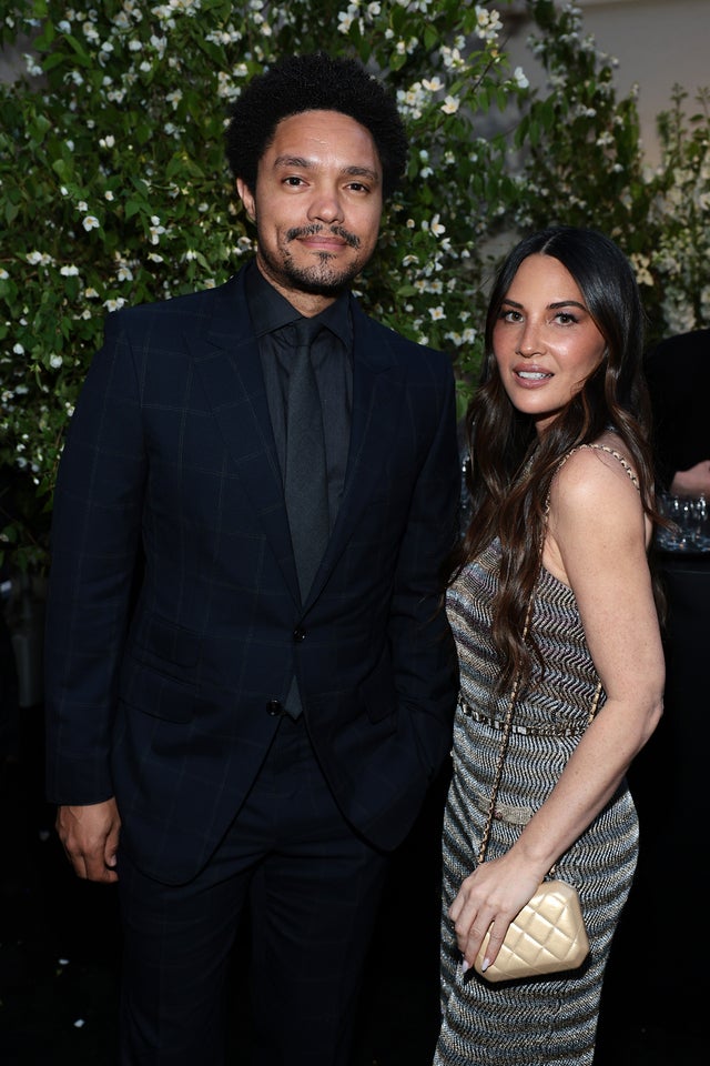 Trevor Noah and Olivia Munn