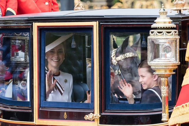 Kate Middleton and Princess Charlotte 