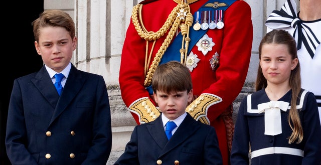 Prince George, Princess Charlotte and Prince Louis