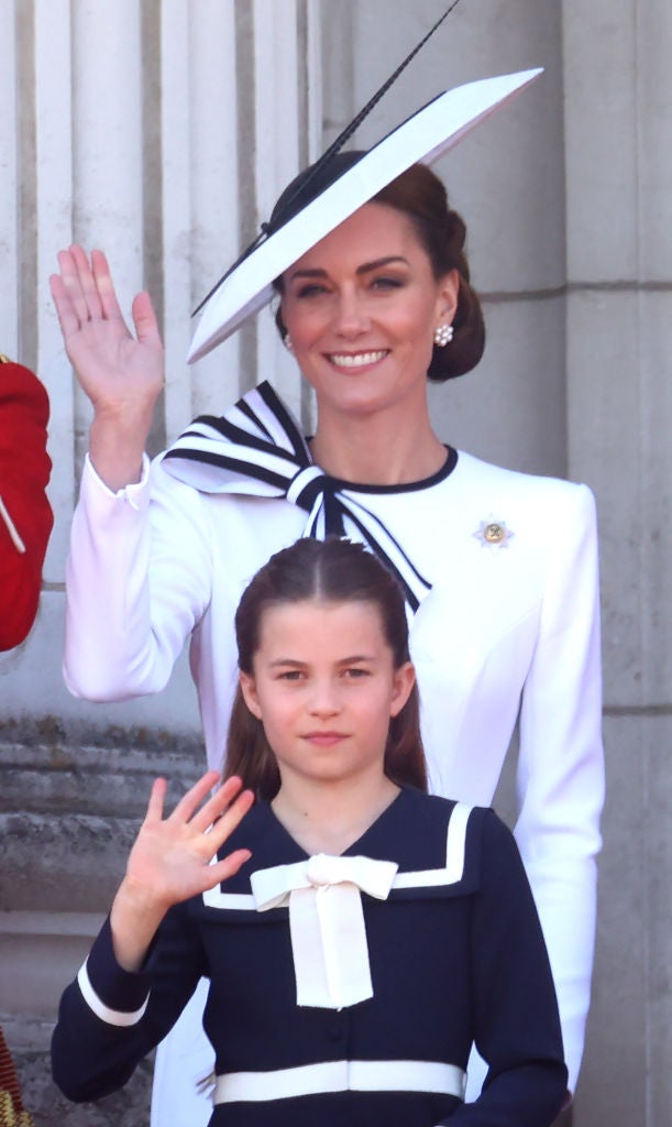 Kate Middleton and Princess Charlotte 