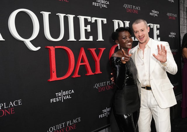 Lupita Nyong'o and Joseph Quinn