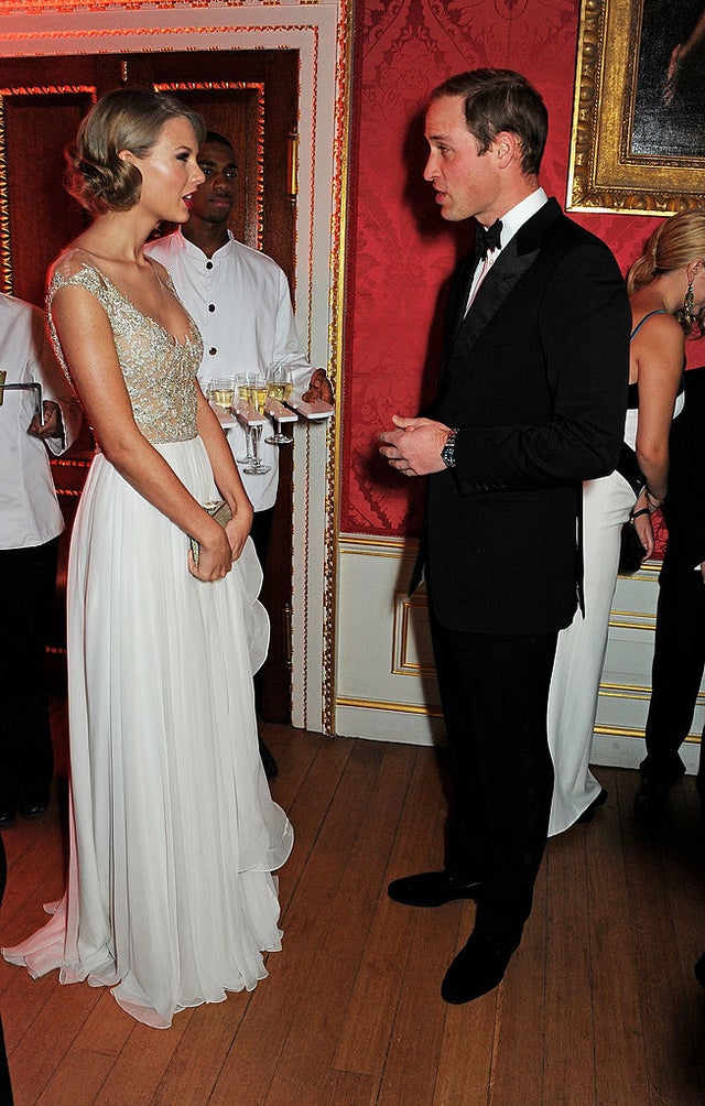 Prince William and Taylor Swift