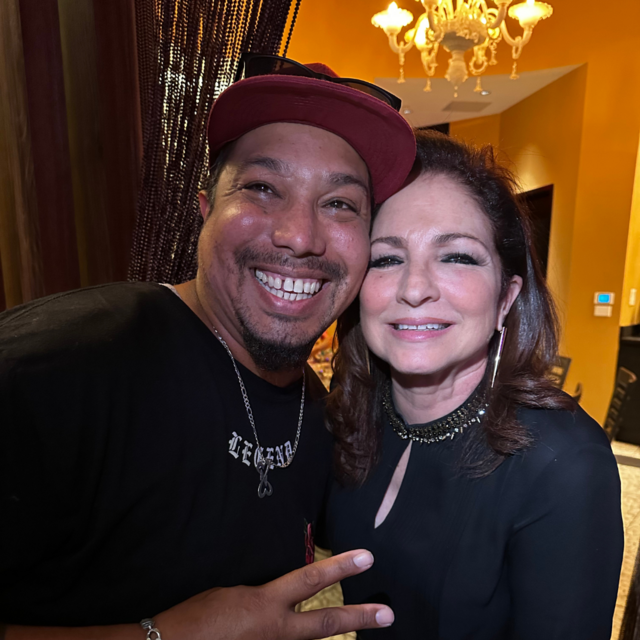 Gloria Estefan and DJ K1X